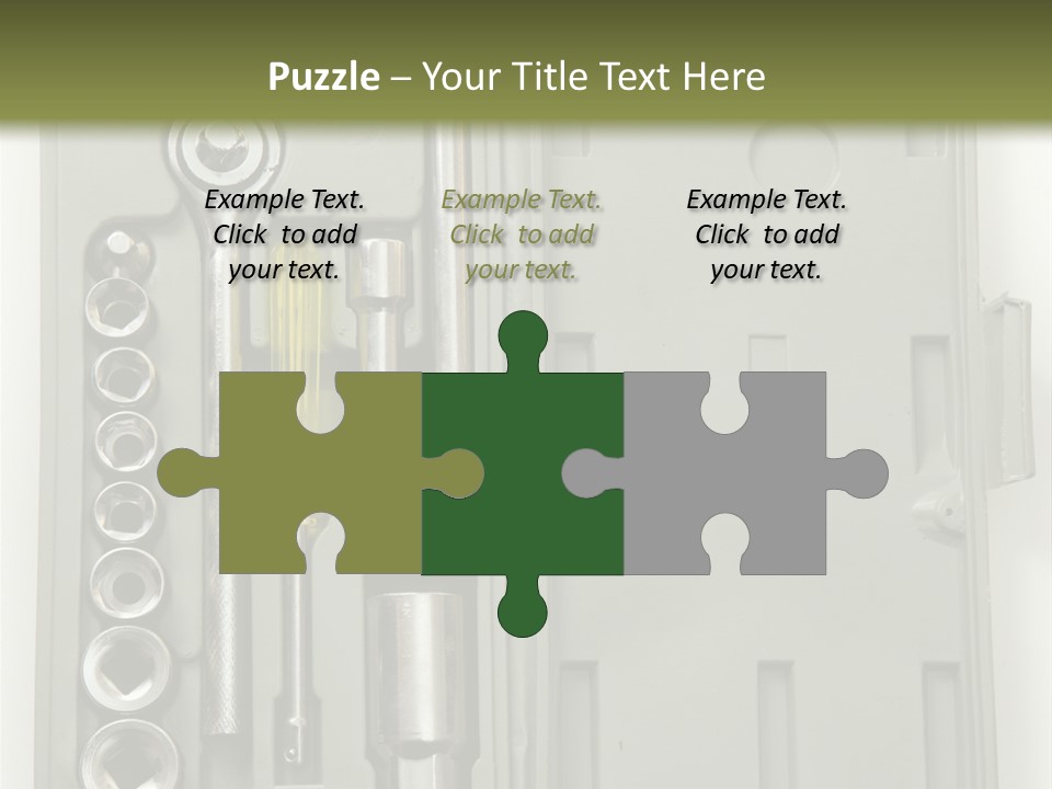 Item Collection Plastic PowerPoint Template