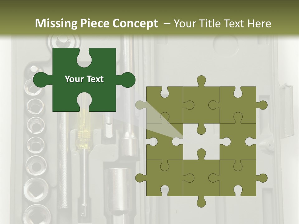 Item Collection Plastic PowerPoint Template