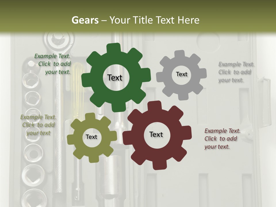 Item Collection Plastic PowerPoint Template