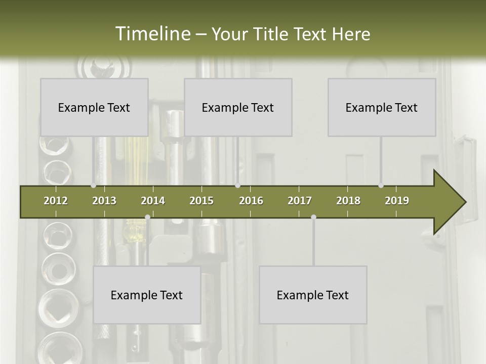 Item Collection Plastic PowerPoint Template