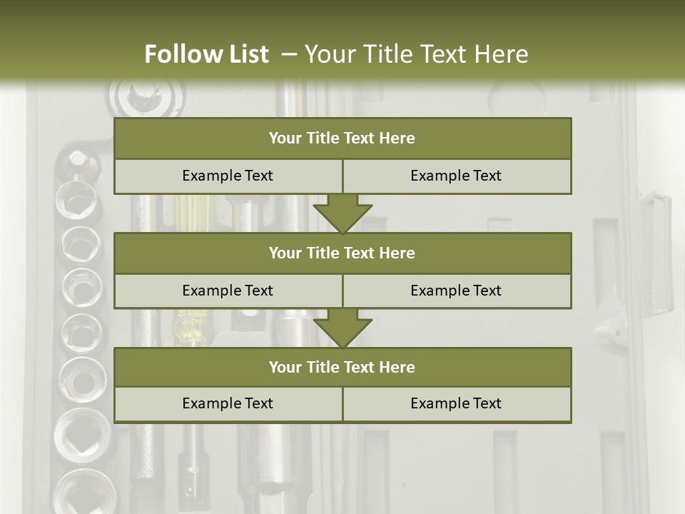 Item Collection Plastic PowerPoint Template