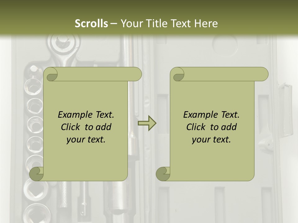Item Collection Plastic PowerPoint Template