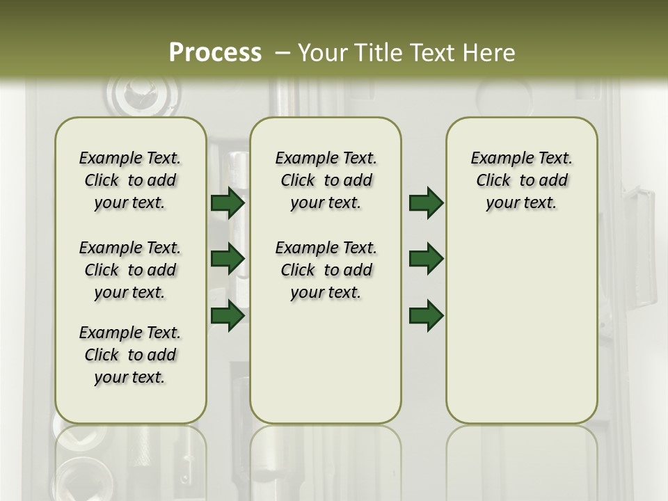 Item Collection Plastic PowerPoint Template