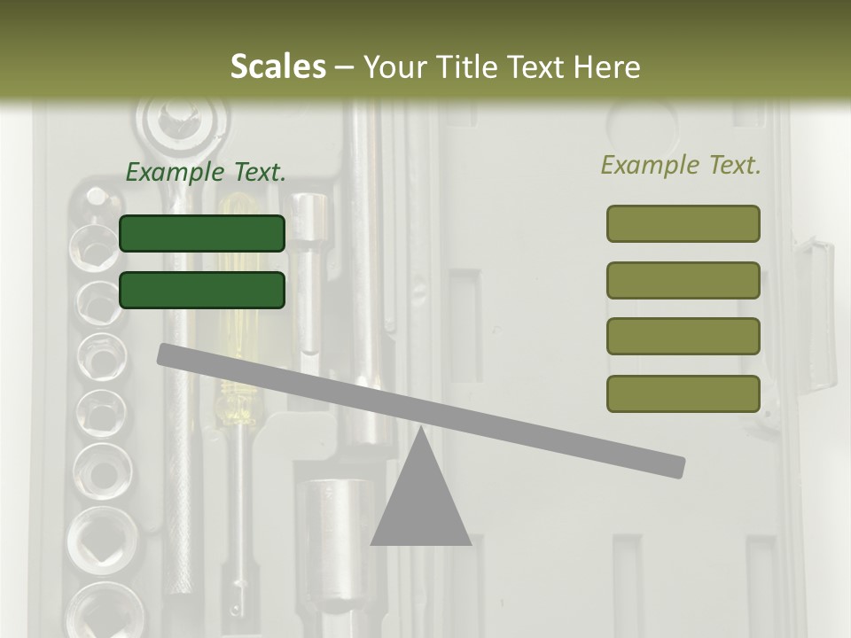 Item Collection Plastic PowerPoint Template
