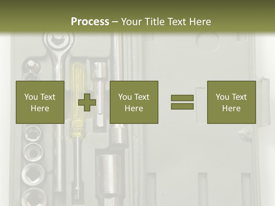 Item Collection Plastic PowerPoint Template