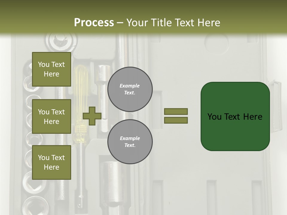 Item Collection Plastic PowerPoint Template