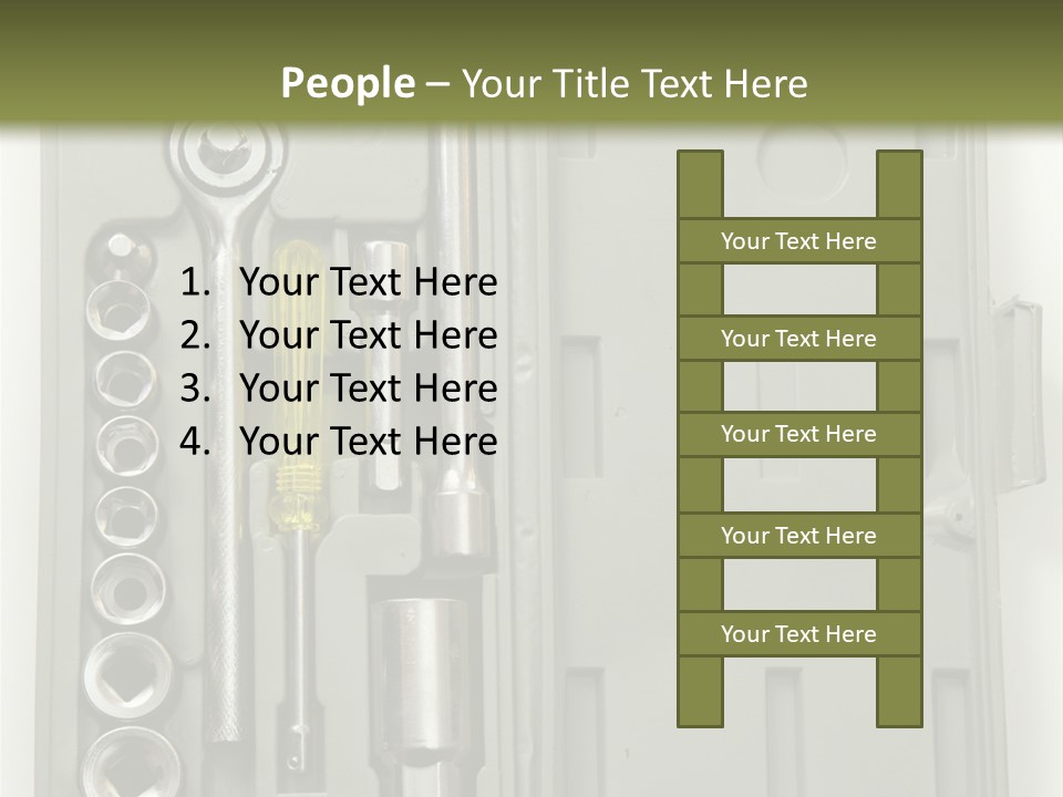 Item Collection Plastic PowerPoint Template