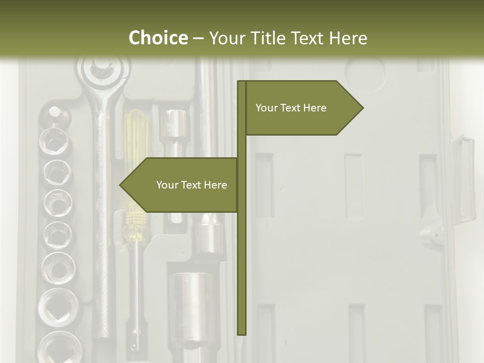 Item Collection Plastic PowerPoint Template