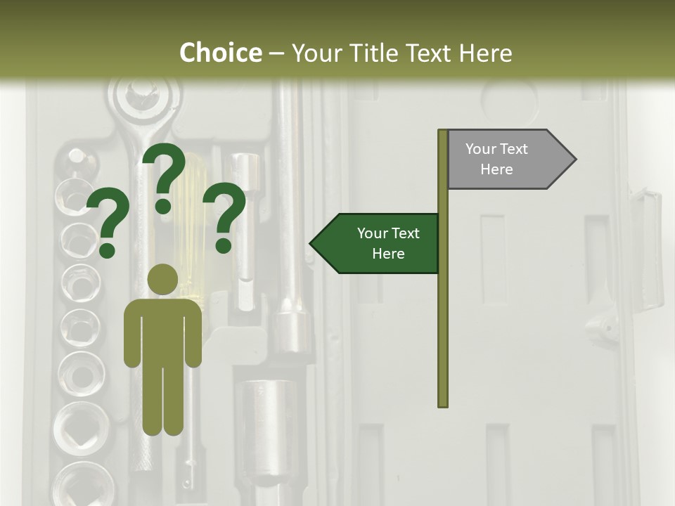 Item Collection Plastic PowerPoint Template