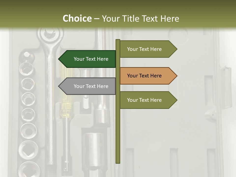 Item Collection Plastic PowerPoint Template