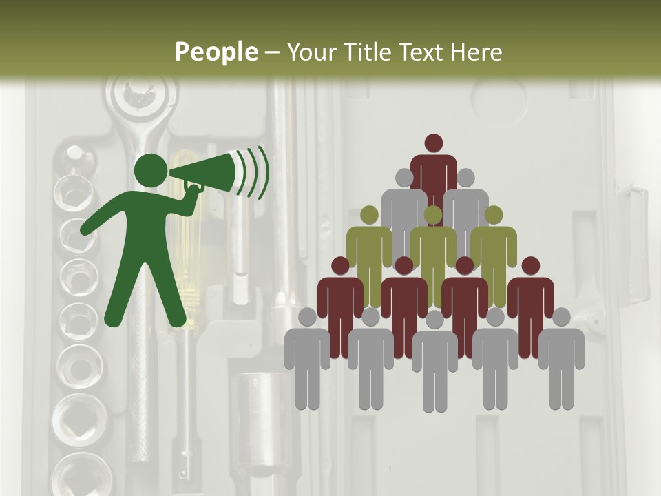 Item Collection Plastic PowerPoint Template