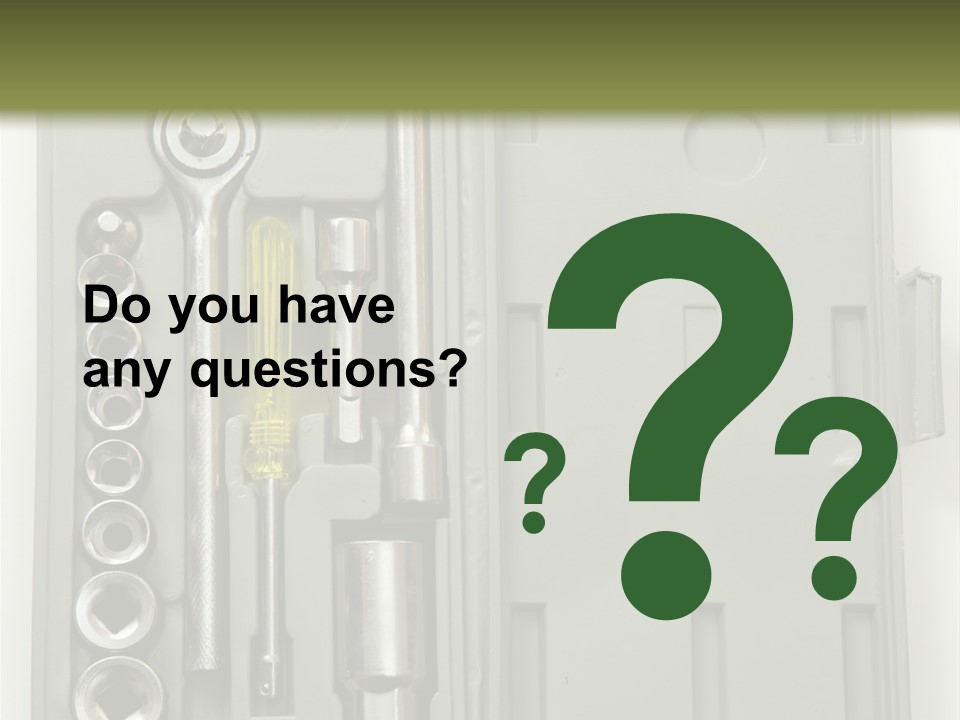 Item Collection Plastic PowerPoint Template