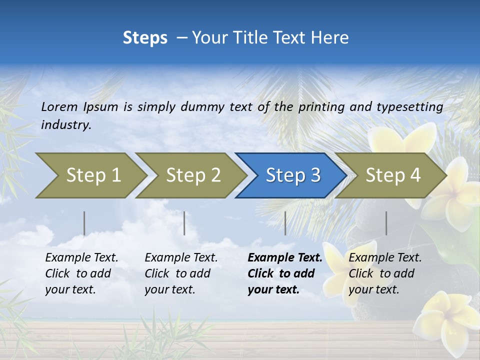 Harmony Exotic Relax PowerPoint Template