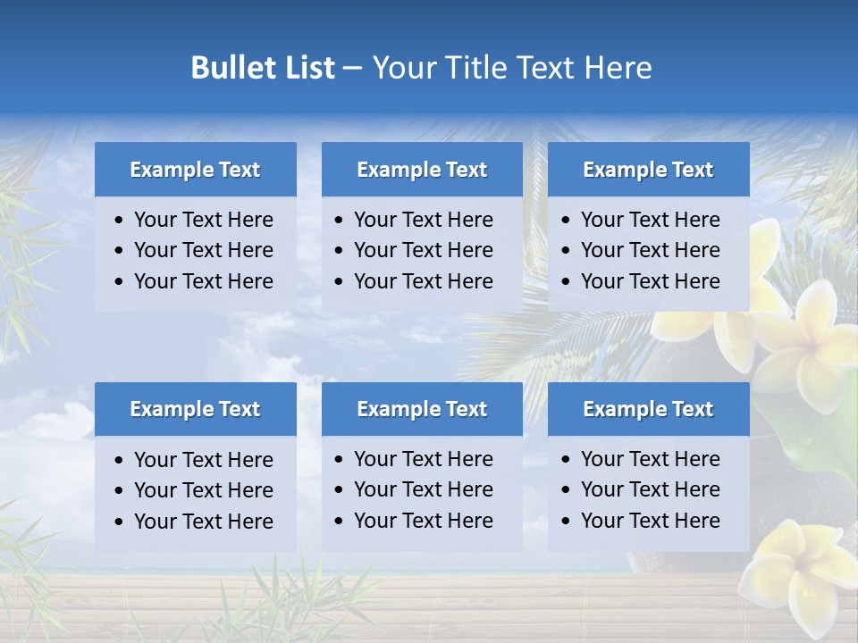 Harmony Exotic Relax PowerPoint Template