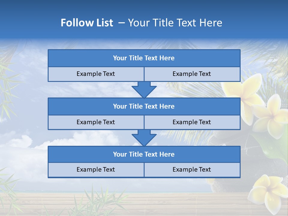 Harmony Exotic Relax PowerPoint Template