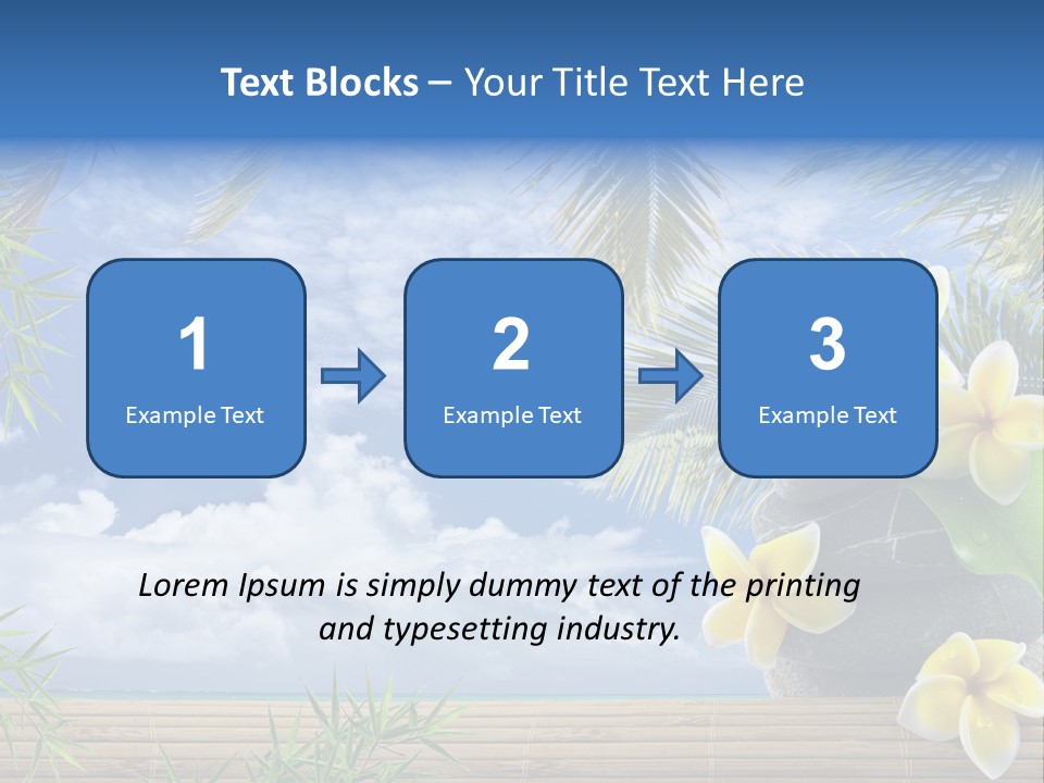 Harmony Exotic Relax PowerPoint Template