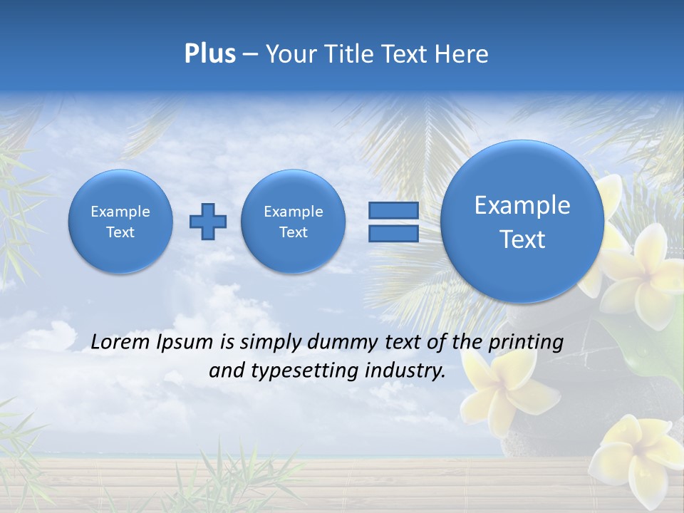 Harmony Exotic Relax PowerPoint Template
