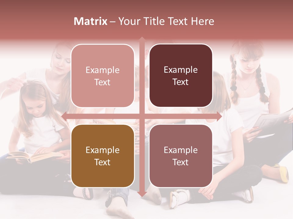 Woman Smiling  PowerPoint Template