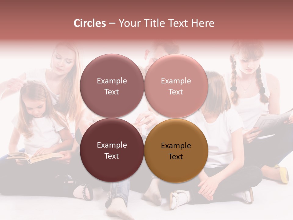 Woman Smiling  PowerPoint Template