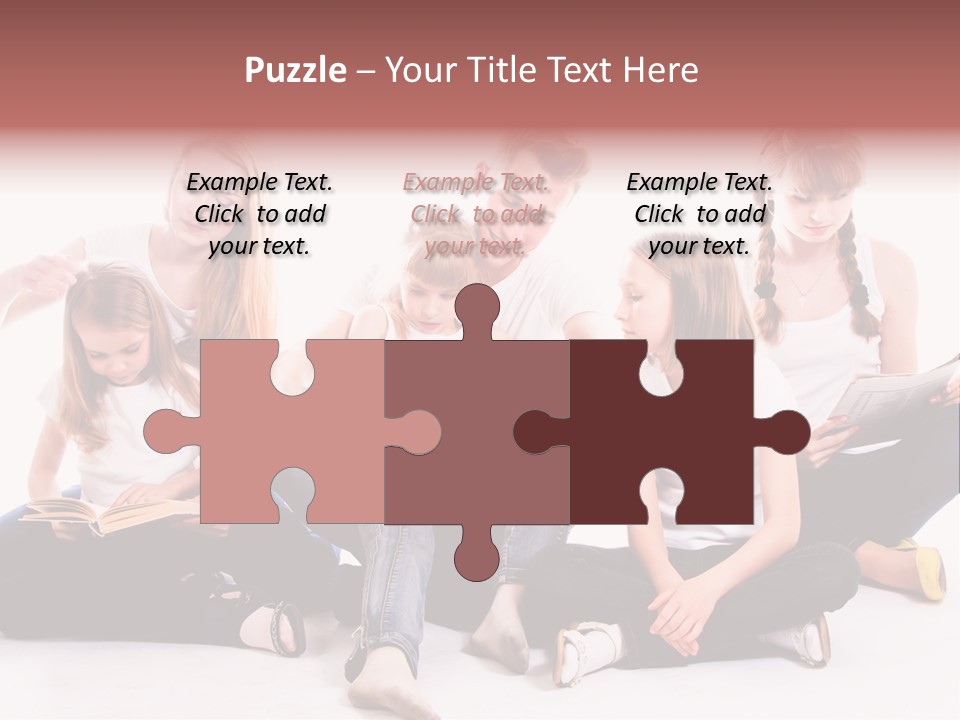 Woman Smiling  PowerPoint Template