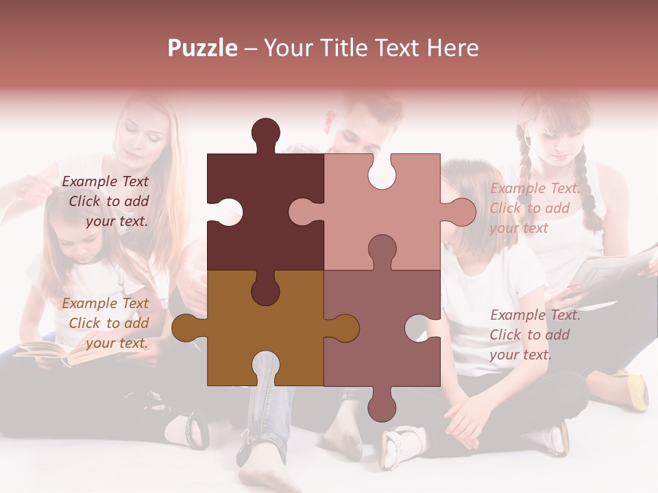 Woman Smiling  PowerPoint Template