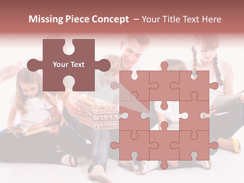 Woman Smiling  PowerPoint Template