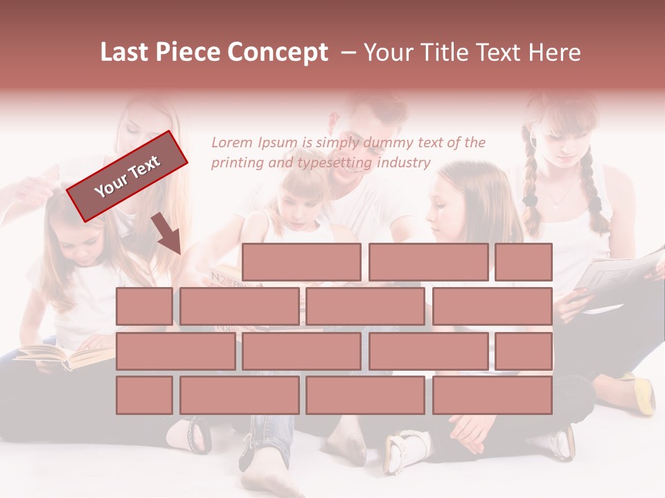 Woman Smiling  PowerPoint Template