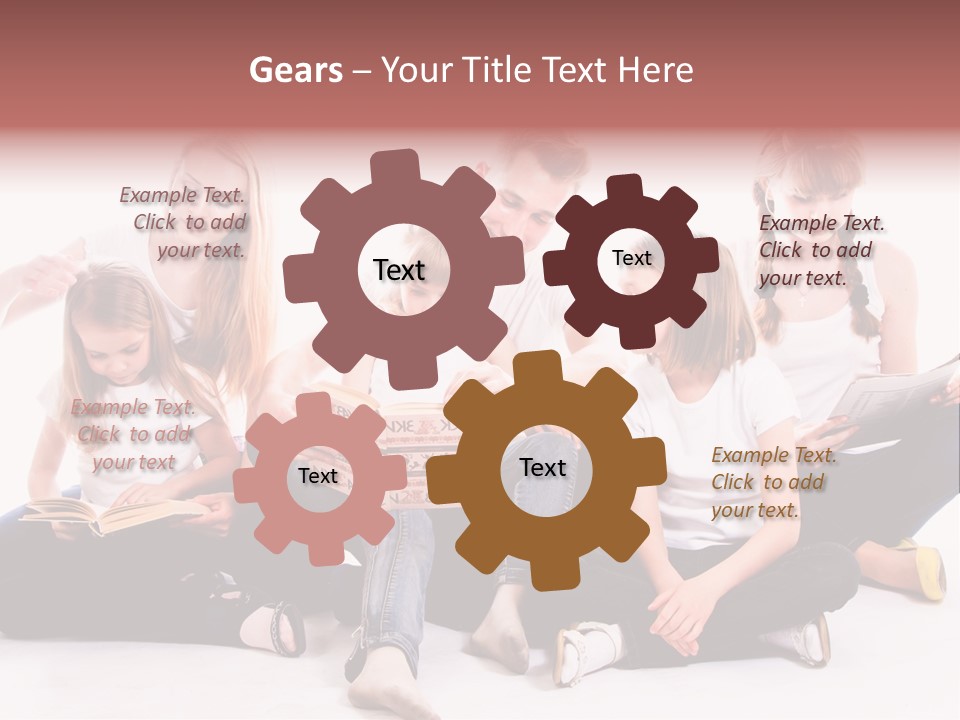 Woman Smiling  PowerPoint Template