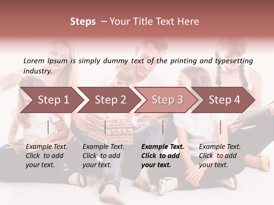 Woman Smiling  PowerPoint Template