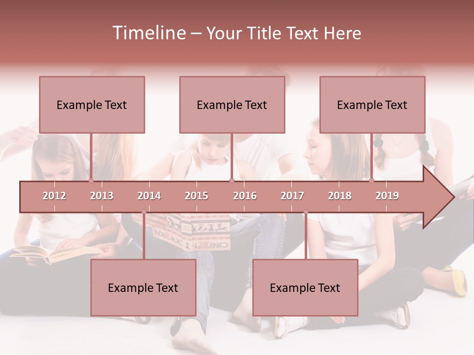 Woman Smiling  PowerPoint Template