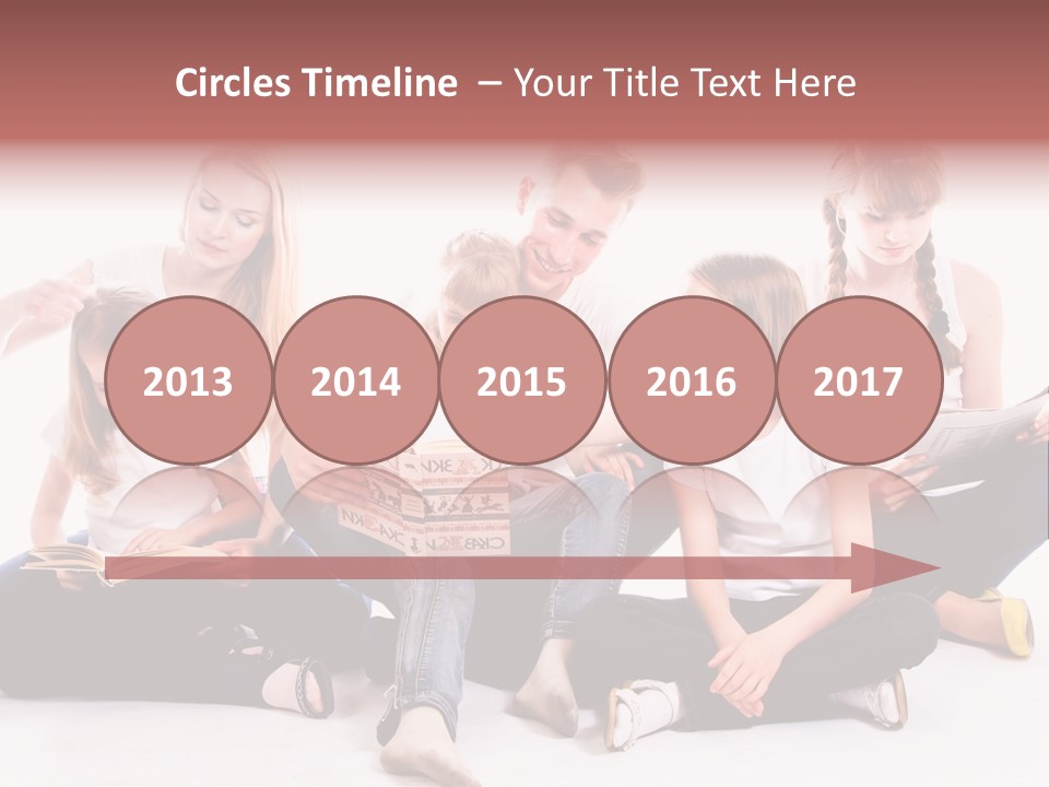 Woman Smiling  PowerPoint Template