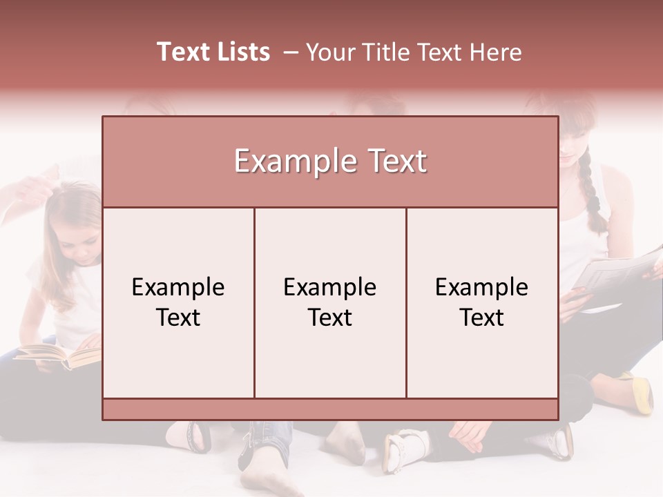 Woman Smiling  PowerPoint Template