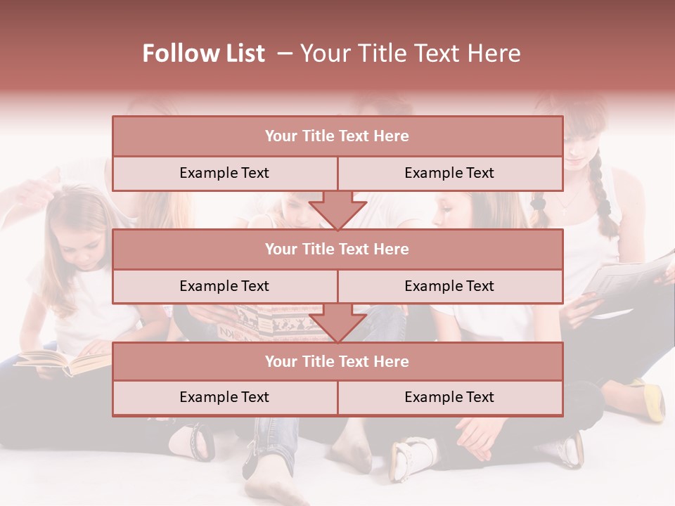 Woman Smiling  PowerPoint Template