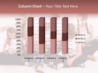 Woman Smiling  PowerPoint Template