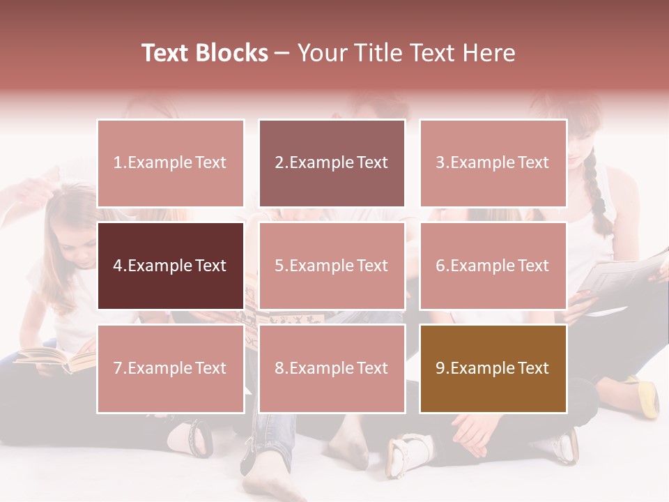 Woman Smiling  PowerPoint Template