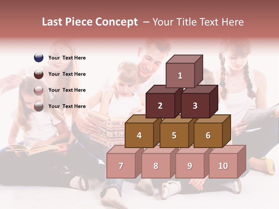 Woman Smiling  PowerPoint Template