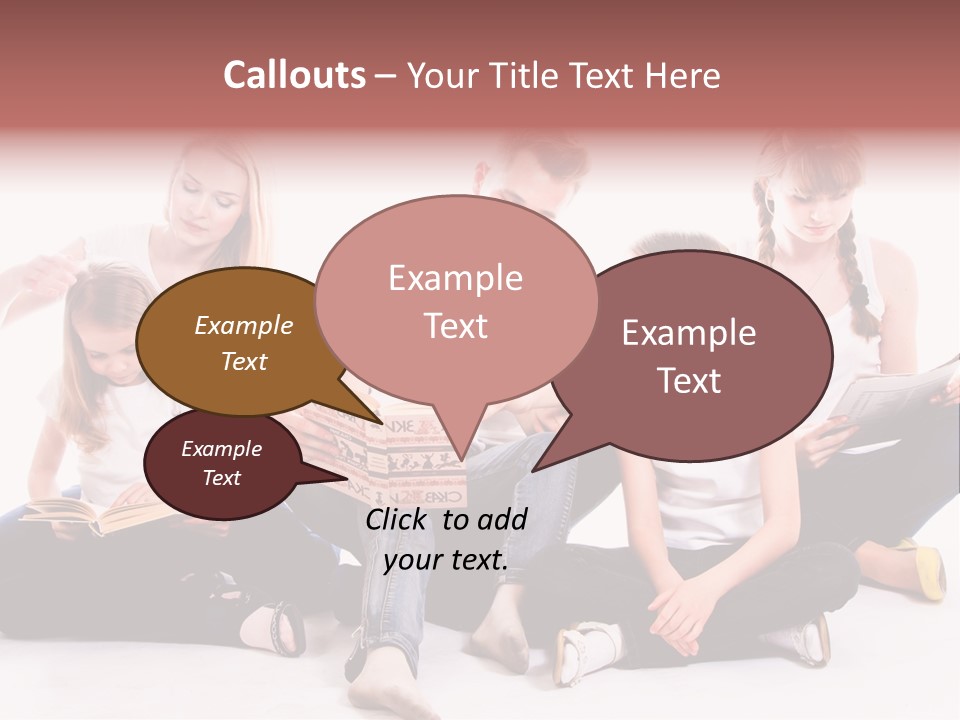 Woman Smiling  PowerPoint Template