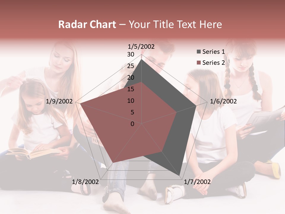 Woman Smiling  PowerPoint Template