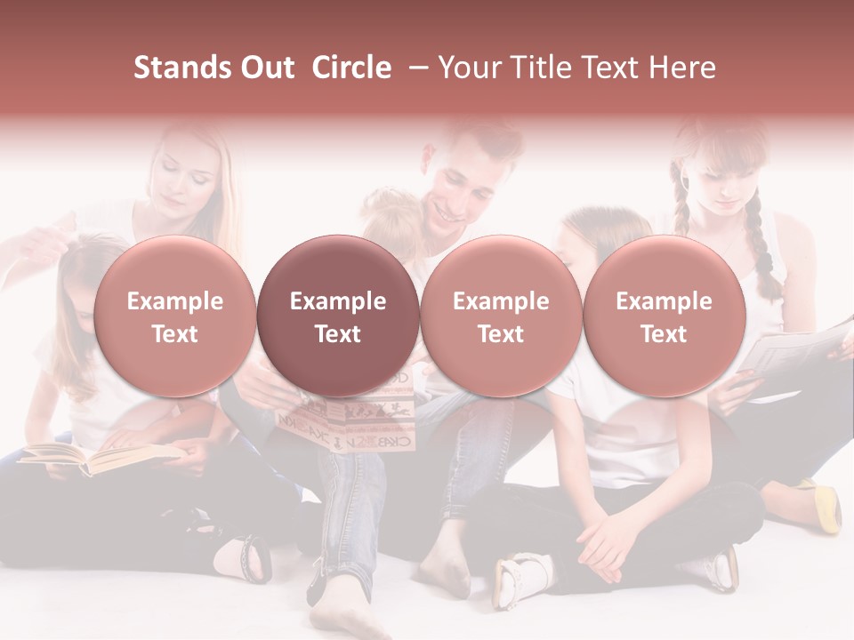 Woman Smiling  PowerPoint Template