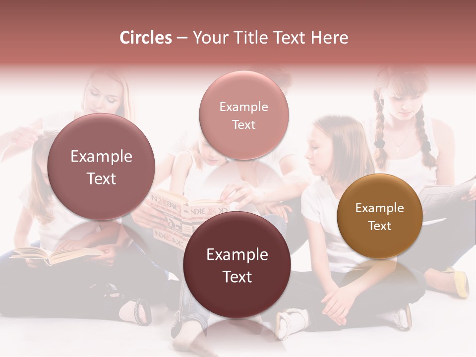 Woman Smiling  PowerPoint Template