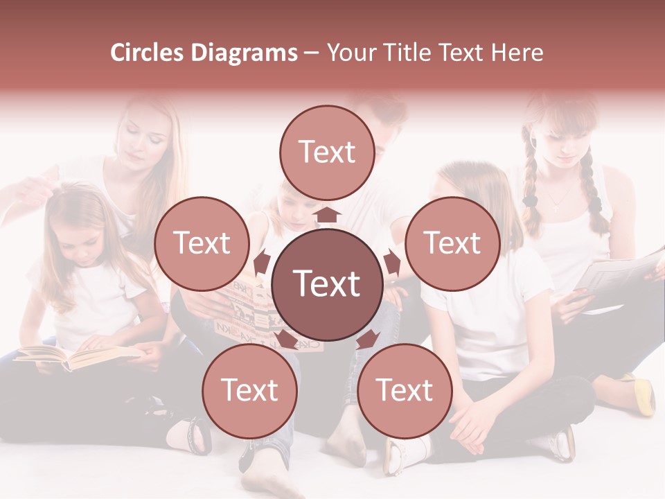 Woman Smiling  PowerPoint Template