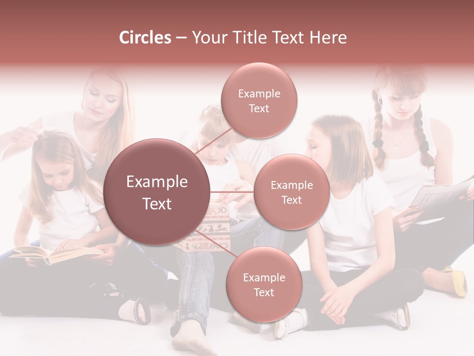 Woman Smiling  PowerPoint Template