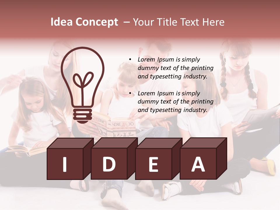 Woman Smiling  PowerPoint Template