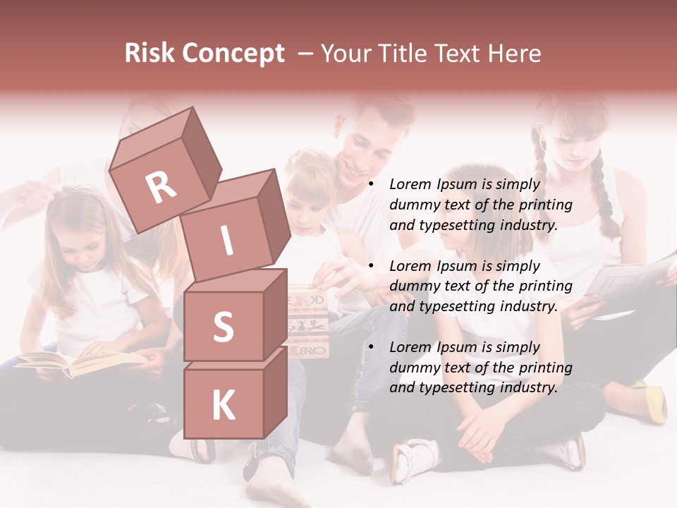 Woman Smiling  PowerPoint Template