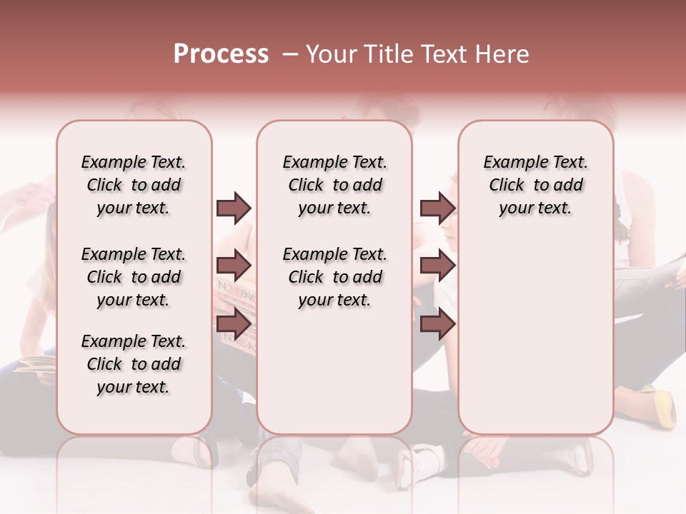 Woman Smiling  PowerPoint Template