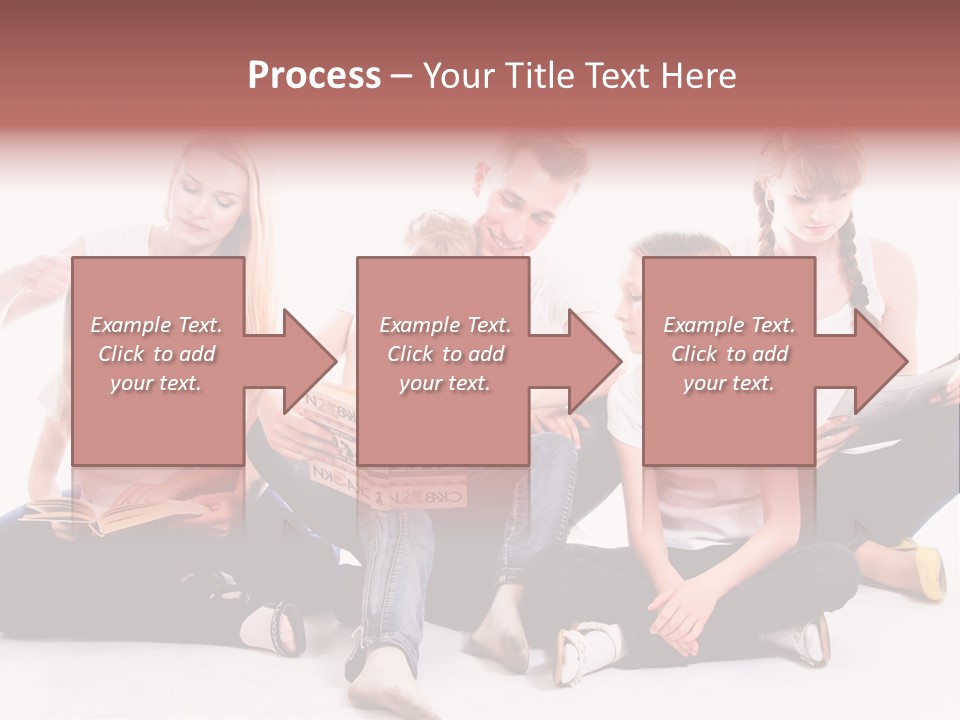 Woman Smiling  PowerPoint Template