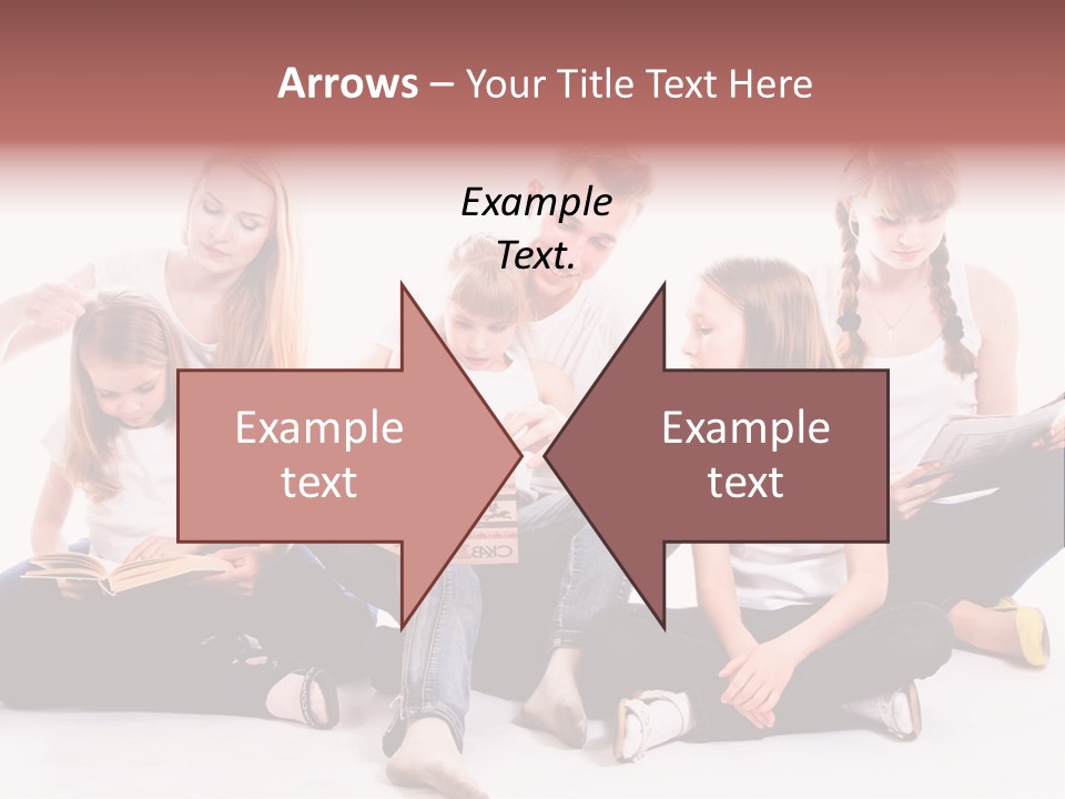 Woman Smiling  PowerPoint Template