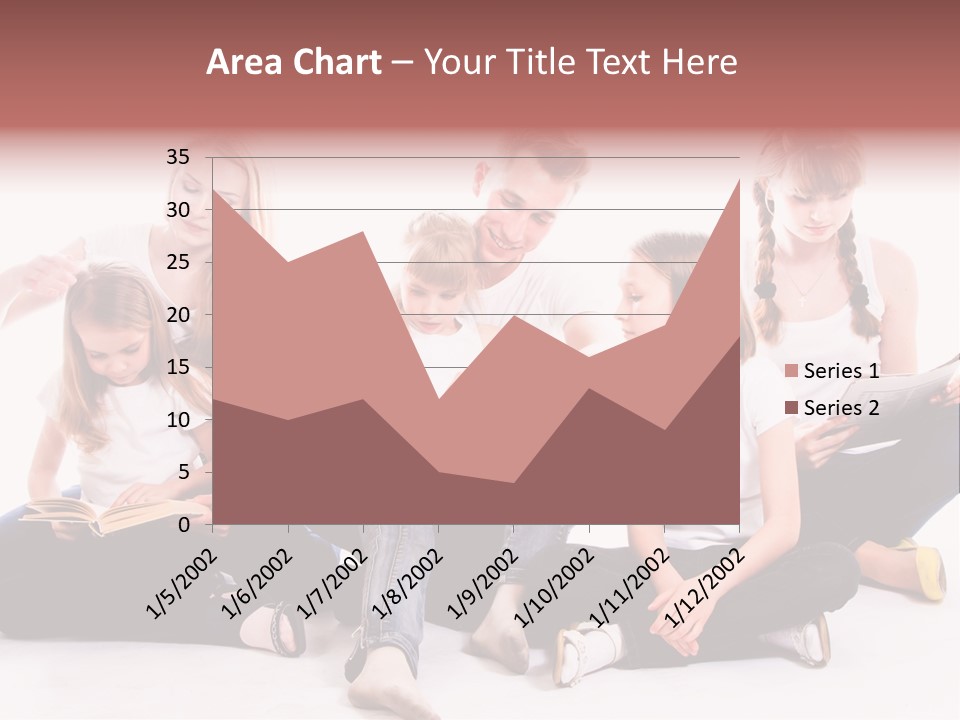 Woman Smiling  PowerPoint Template