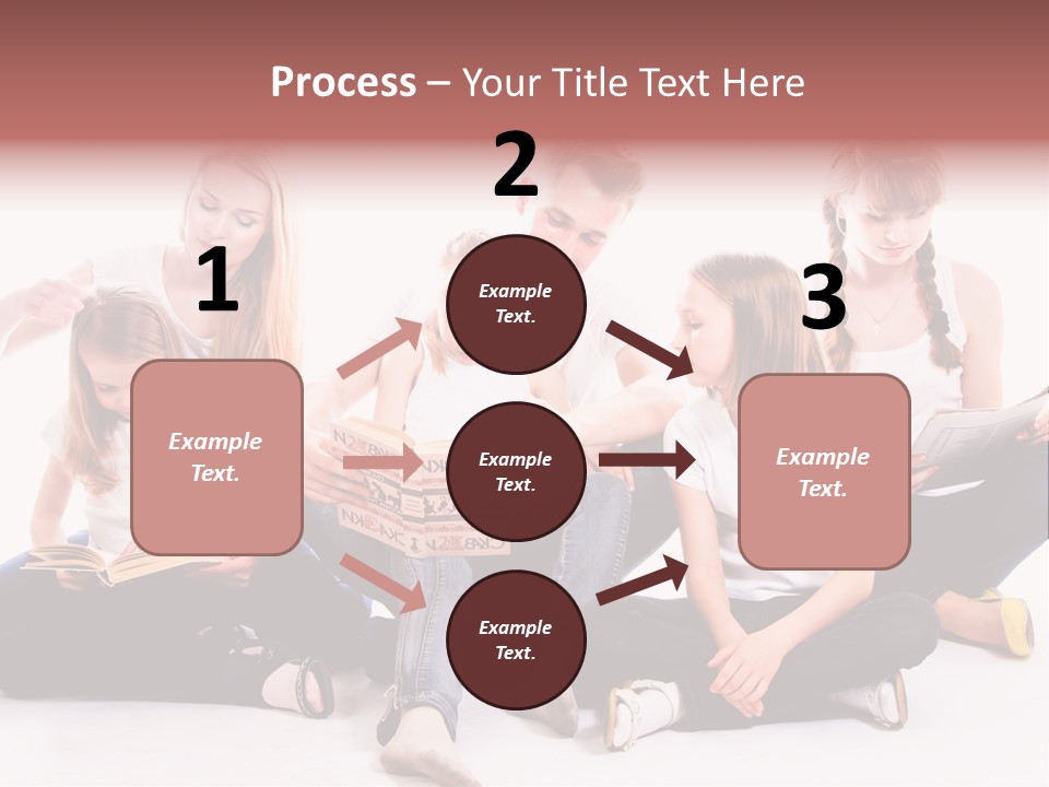 Woman Smiling  PowerPoint Template