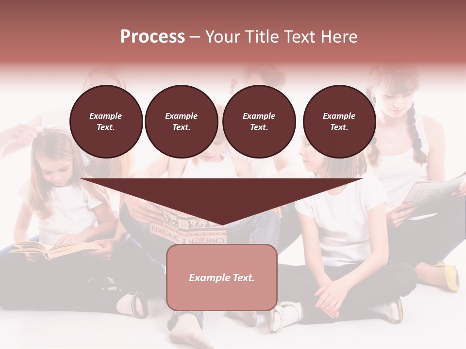 Woman Smiling  PowerPoint Template